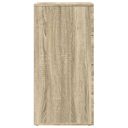 vidaXL Sideboard Sonoma Oak 60x39x80 cm Engineered Wood