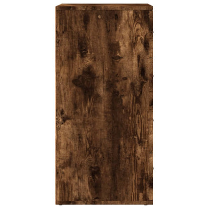 vidaXL Sideboard Smoked Oak 60x39x80 cm Engineered Wood