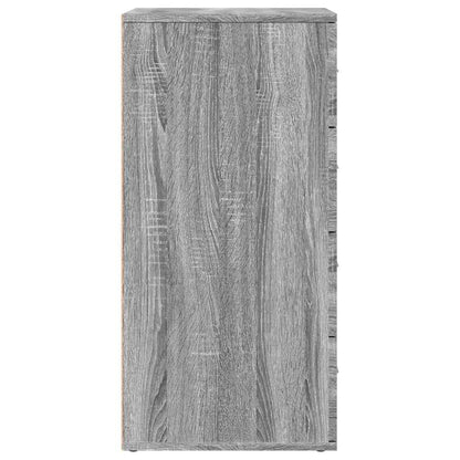vidaXL Sideboard Grey Sonoma 60x39x80 cm Engineered Wood