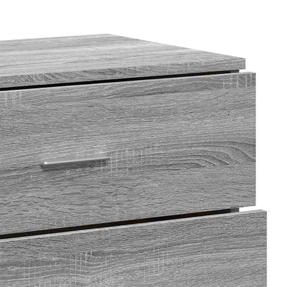 vidaXL Sideboard Grey Sonoma 60x39x80 cm Engineered Wood