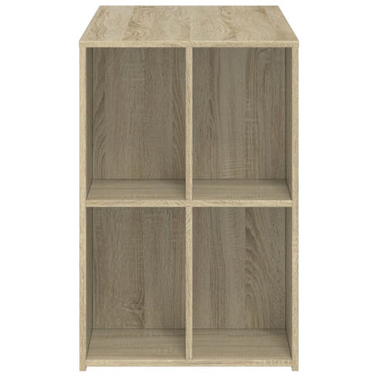vidaXL Desk Sonoma Oak 102x50x75 cm Engineered Wood