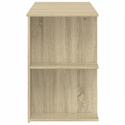 vidaXL Desk Sonoma Oak 140x50x75 cm Engineered Wood