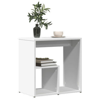 vidaXL Side Tables 2 pcs White 50x30x50 cm Engineered Wood