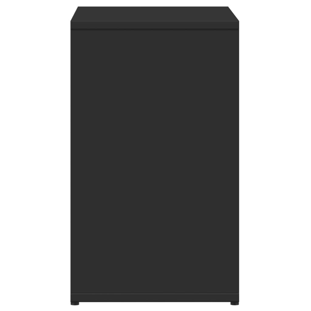 vidaXL Side Tables 2 pcs Black 50x30x50 cm Engineered Wood