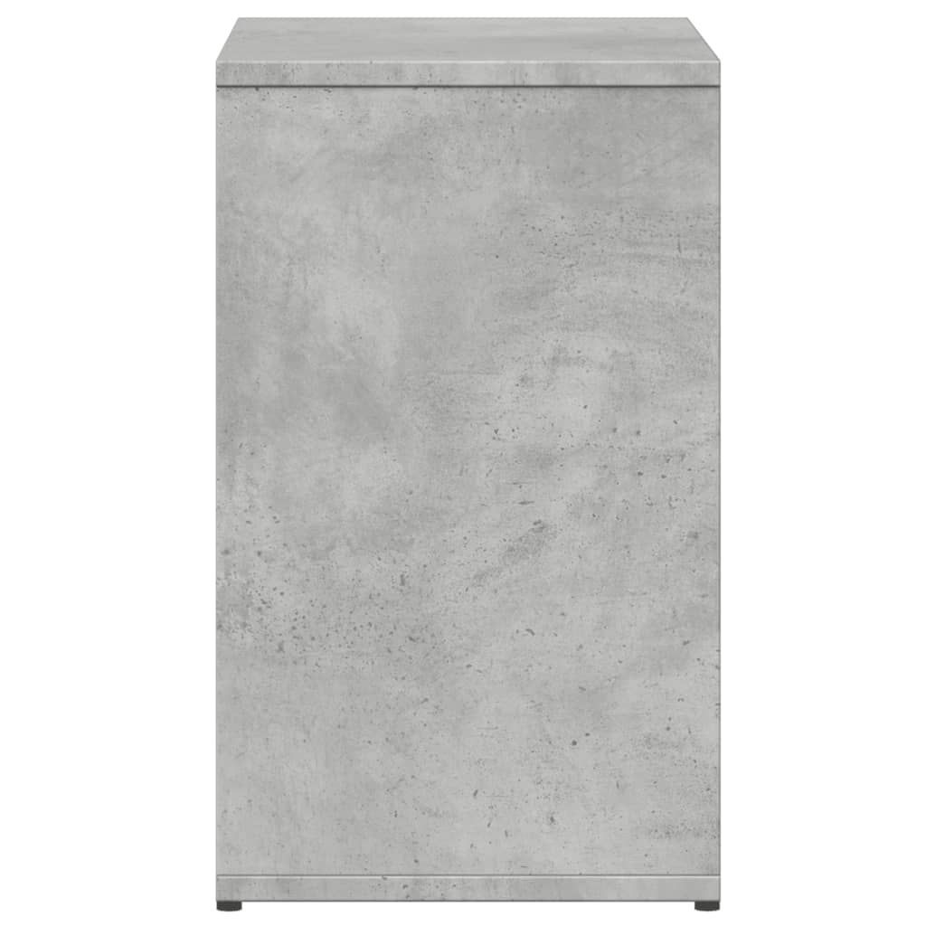 vidaXL Side Tables 2 pcs Concrete Grey 50x30x50 cm Engineered Wood