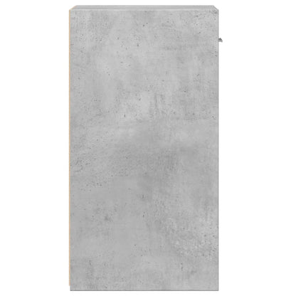 vidaXL Bedside Cabinets 2 pcs Concrete Grey 35x34x65 cm Engineered Wood
