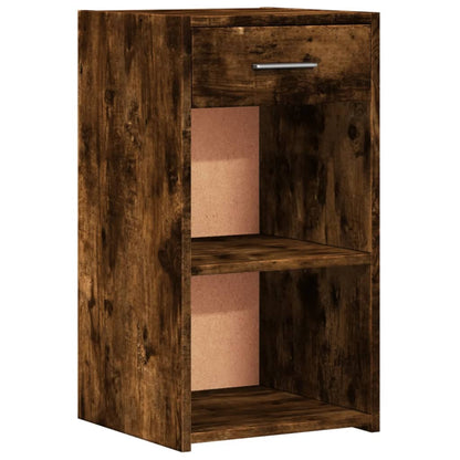 vidaXL Bedside Cabinets 2 pcs Smoked Oak 35x34x65 cm Engineered Wood
