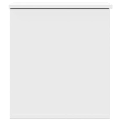 vidaXL Storage Box White 40x42x46 cm Engineered Wood