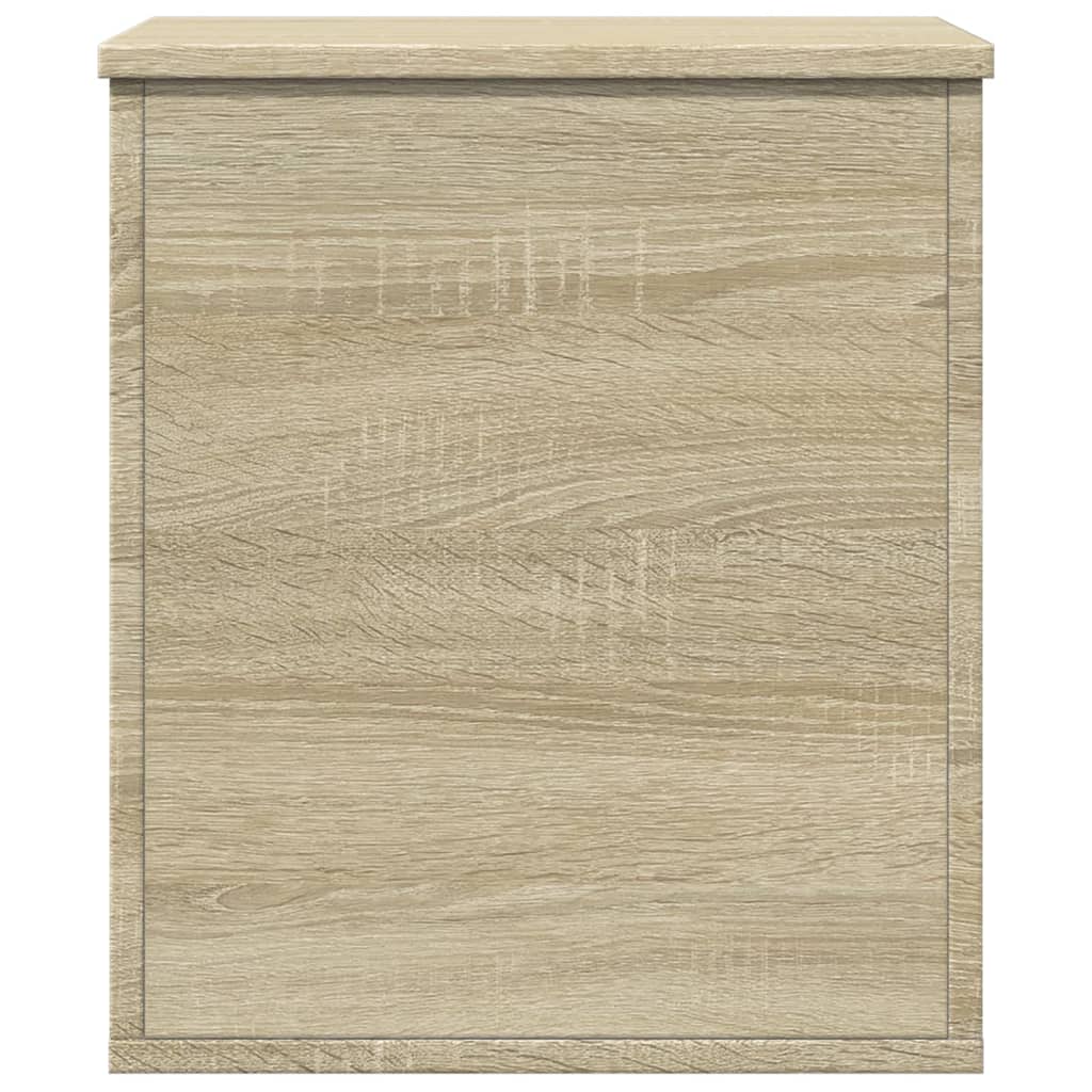 vidaXL Storage Box Sonoma Oak 40x42x46 cm Engineered Wood