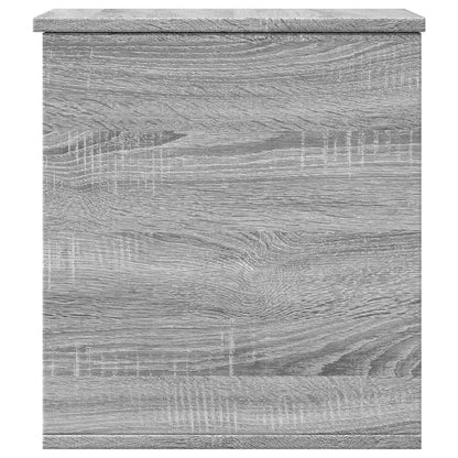 vidaXL Storage Box Grey Sonoma 40x42x46 cm Engineered Wood