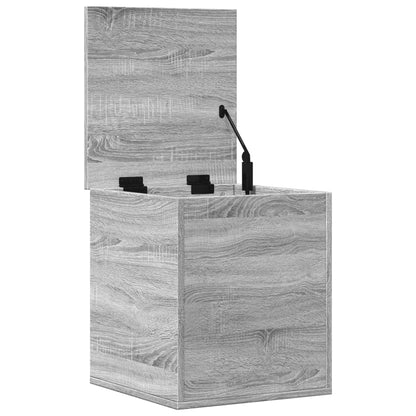 vidaXL Storage Box Grey Sonoma 40x42x46 cm Engineered Wood
