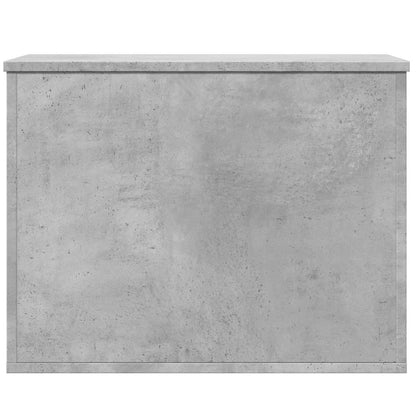 vidaXL Storage Box Concrete Grey 60x42x46 cm Engineered Wood