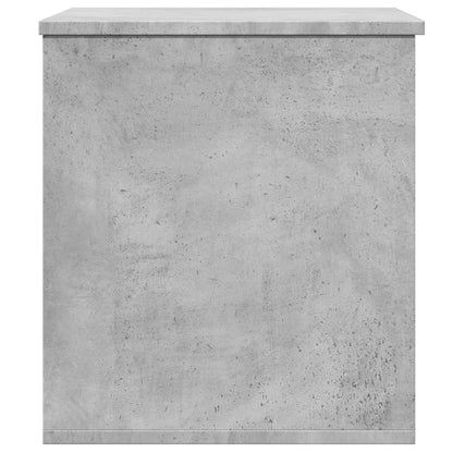 vidaXL Storage Box Concrete Grey 60x42x46 cm Engineered Wood