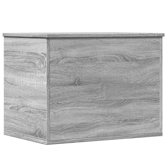 vidaXL Storage Box Grey Sonoma 60x42x46 cm Engineered Wood