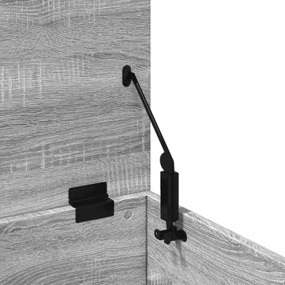 vidaXL Storage Box Grey Sonoma 60x42x46 cm Engineered Wood