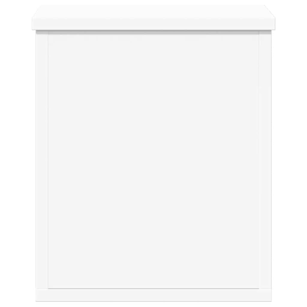vidaXL Storage Box White 30x35x35 cm Engineered Wood