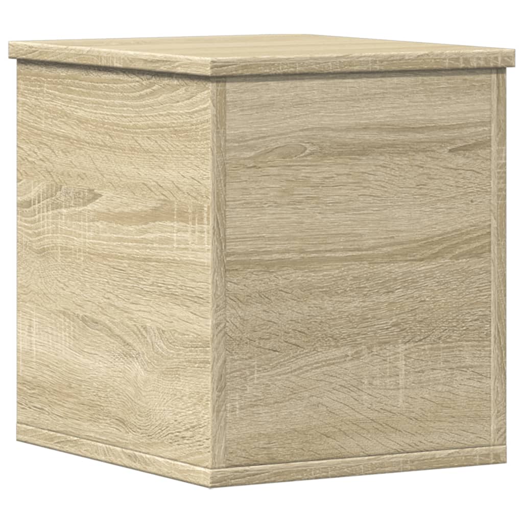 vidaXL Storage Box Sonoma Oak 30x35x35 cm Engineered Wood