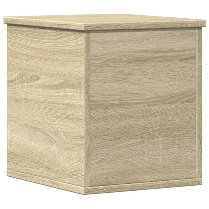 vidaXL Storage Box Sonoma Oak 30x35x35 cm Engineered Wood