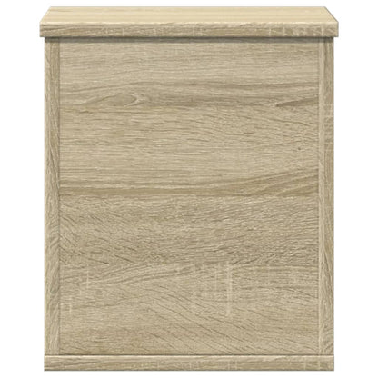 vidaXL Storage Box Sonoma Oak 30x35x35 cm Engineered Wood
