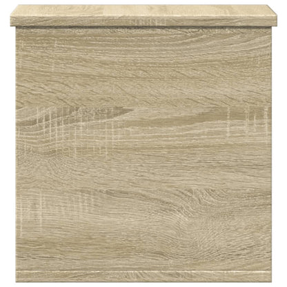 vidaXL Storage Box Sonoma Oak 30x35x35 cm Engineered Wood