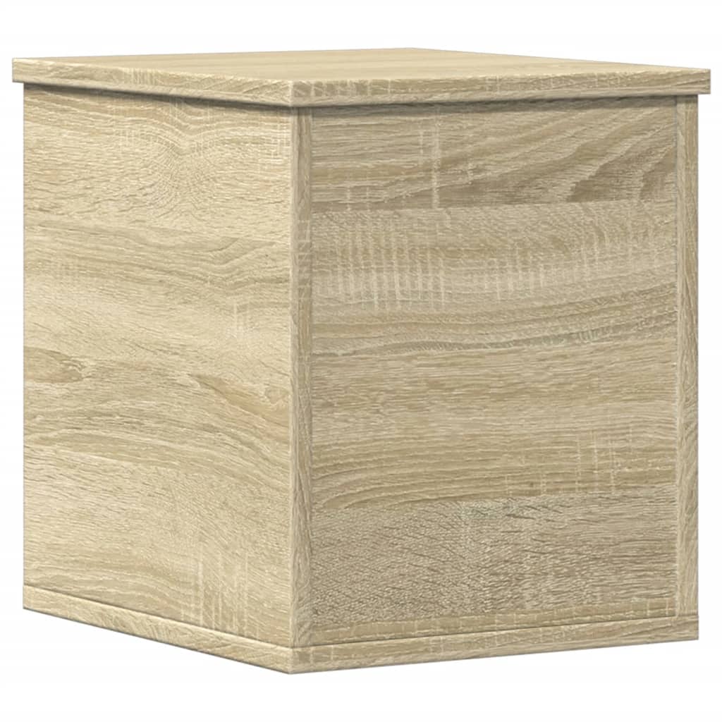 vidaXL Storage Box Sonoma Oak 30x35x35 cm Engineered Wood