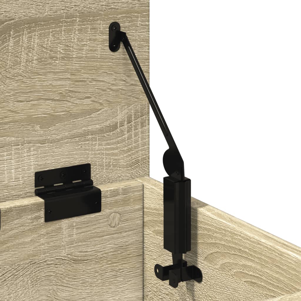 vidaXL Storage Box Sonoma Oak 30x35x35 cm Engineered Wood