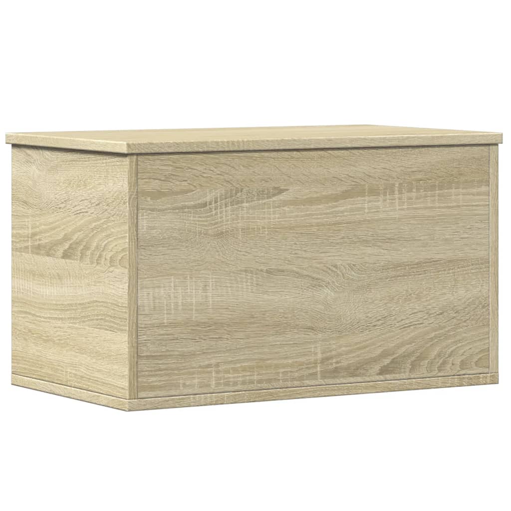 vidaXL Storage Box Sonoma Oak 60x35x35 cm Engineered Wood