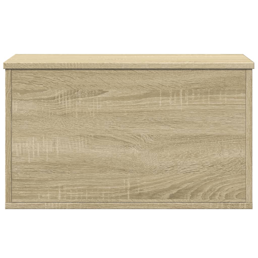 vidaXL Storage Box Sonoma Oak 60x35x35 cm Engineered Wood