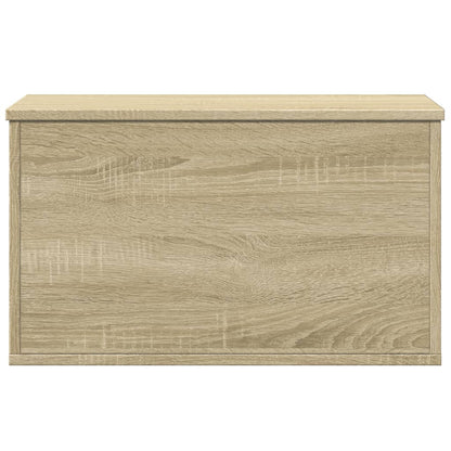 vidaXL Storage Box Sonoma Oak 60x35x35 cm Engineered Wood