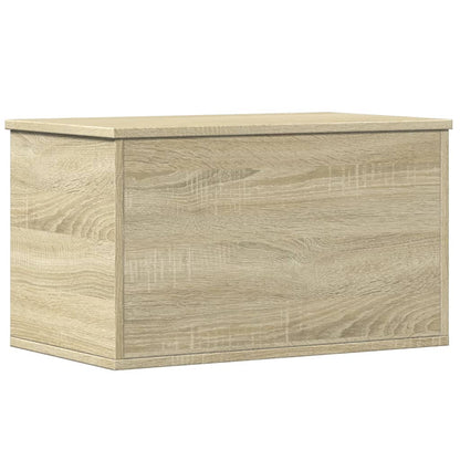 vidaXL Storage Box Sonoma Oak 60x35x35 cm Engineered Wood