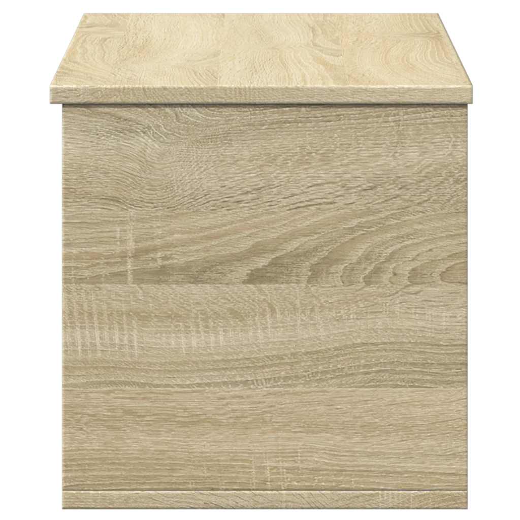 vidaXL Storage Box Sonoma Oak 90x35x35 cm Engineered Wood