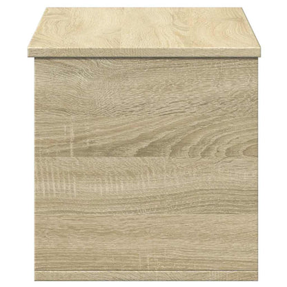 vidaXL Storage Box Sonoma Oak 90x35x35 cm Engineered Wood