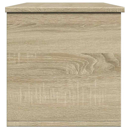 vidaXL Storage Box Sonoma Oak 102x35x35 cm Engineered Wood