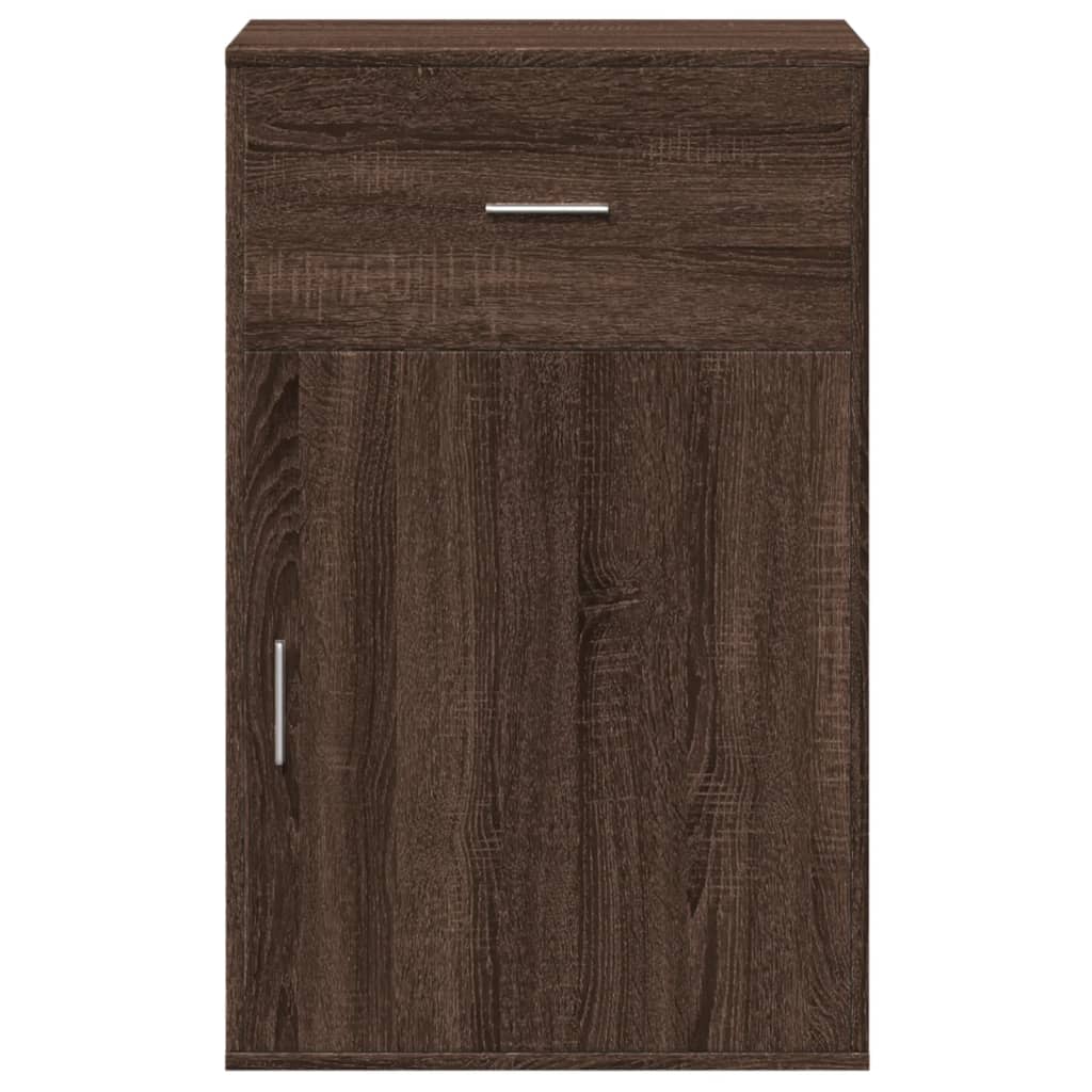 vidaXL Storage Cabinet Brown Oak 56.5x39x90 cm Engineered Wood