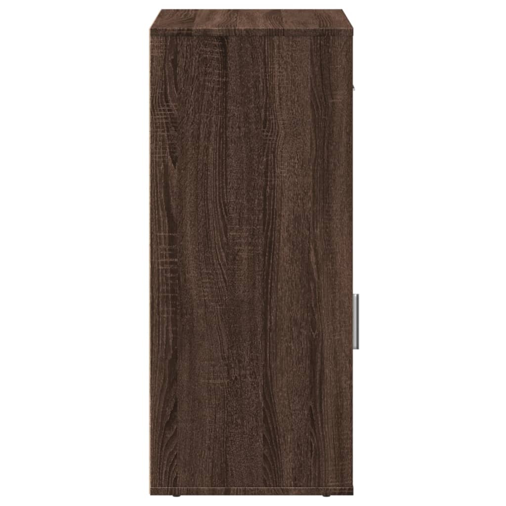 vidaXL Storage Cabinet Brown Oak 56.5x39x90 cm Engineered Wood