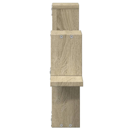 vidaXL Wall Shelf Sonoma Oak 104.5x10x43 cm Engineered Wood
