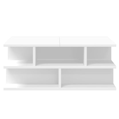 vidaXL Coffee Table White 70x70x29 cm Engineered Wood
