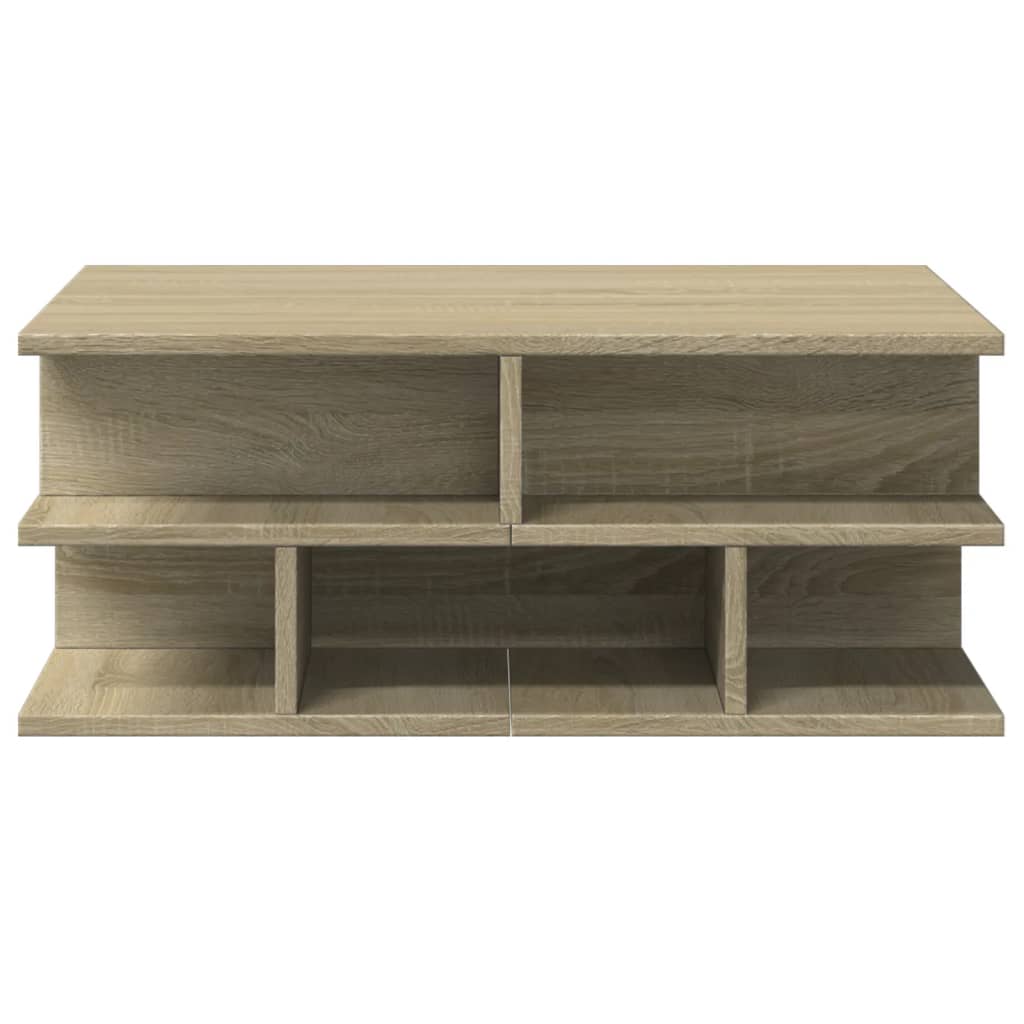 vidaXL Coffee Table Sonoma Oak 70x70x29 cm Engineered Wood