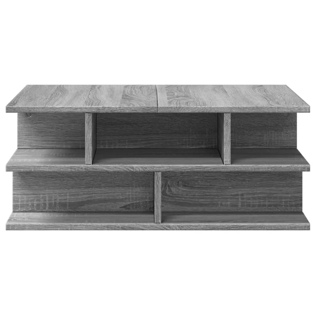 vidaXL Coffee Table Grey Sonoma 70x70x29 cm Engineered Wood