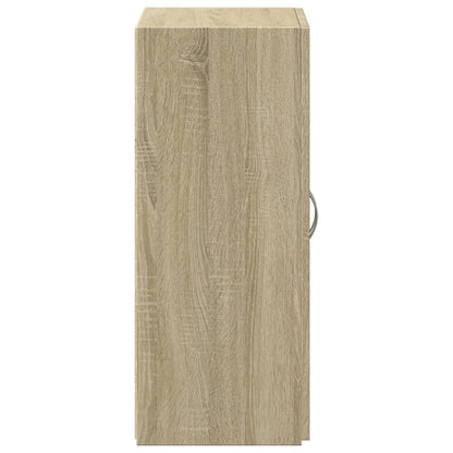 vidaXL File Cabinet Sonoma Oak 60x32x77.5 cm Engineered Wood