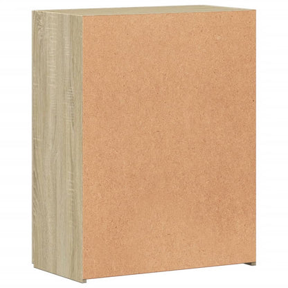 vidaXL File Cabinet Sonoma Oak 60x32x77.5 cm Engineered Wood
