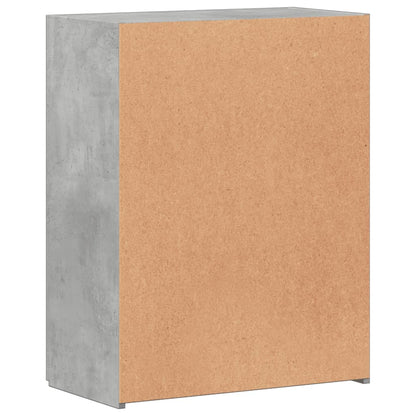 vidaXL File Cabinet Concrete Grey 60x32x77.5 cm Engineered Wood