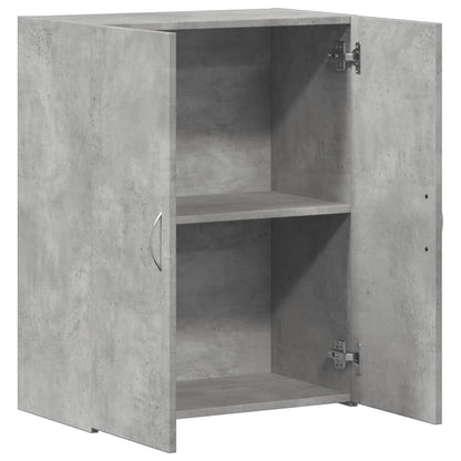 vidaXL File Cabinet Concrete Grey 60x32x77.5 cm Engineered Wood