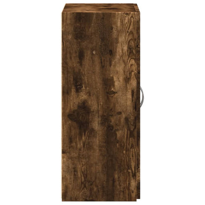 vidaXL File Cabinet Smoked Oak 60x32x77.5 cm Engineered Wood