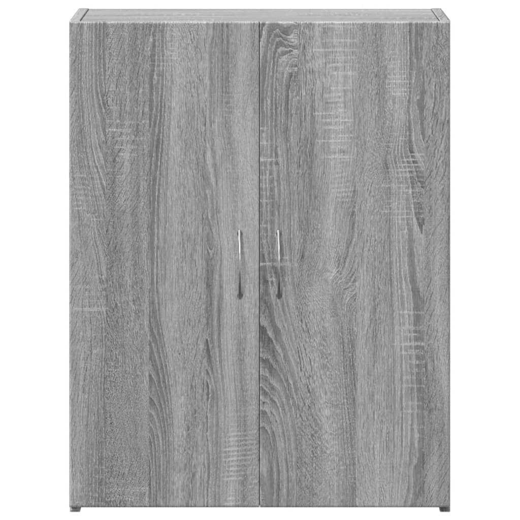 vidaXL File Cabinet Grey Sonoma 60x32x77.5 cm Engineered Wood