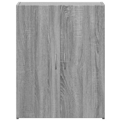 vidaXL File Cabinet Grey Sonoma 60x32x77.5 cm Engineered Wood