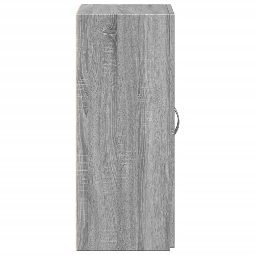 vidaXL File Cabinet Grey Sonoma 60x32x77.5 cm Engineered Wood