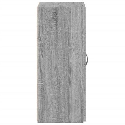 vidaXL File Cabinet Grey Sonoma 60x32x77.5 cm Engineered Wood