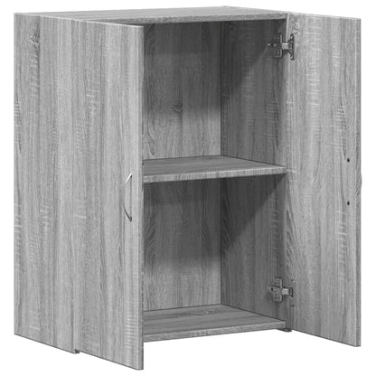 vidaXL File Cabinet Grey Sonoma 60x32x77.5 cm Engineered Wood