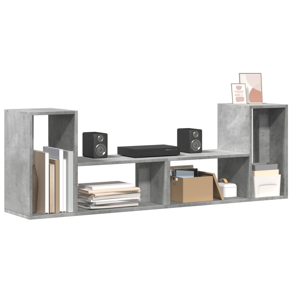 vidaXL TV Cabinet Concrete Grey
